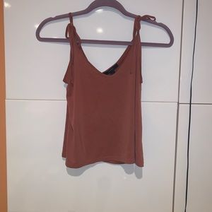 Rustic Orange Tank Top